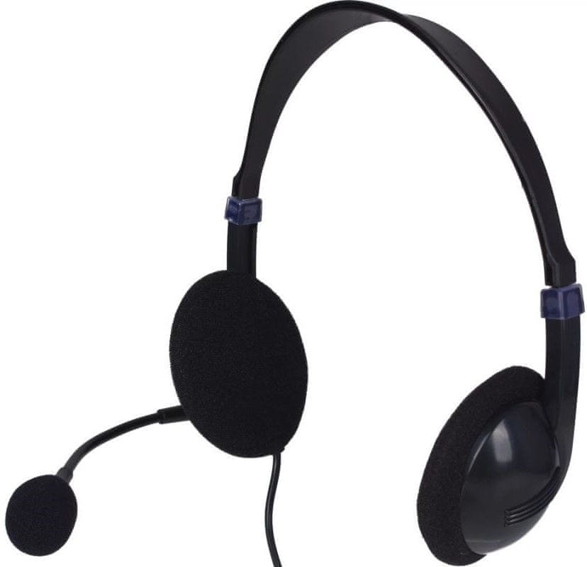 Sandberg SAVER USB headset s mikrofónom, čierna
